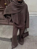 LUXE CABLE KNIT SET 3 teiler